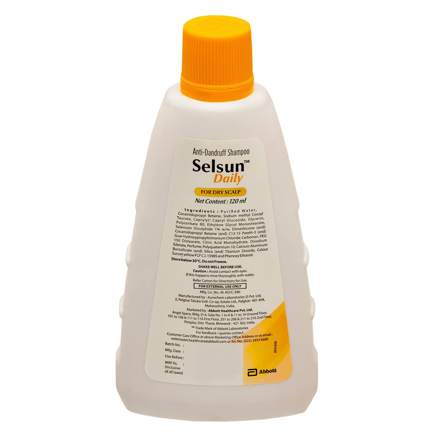 Selsun daily anti dandruff shampoo 120ml